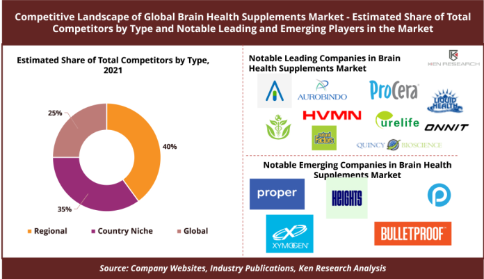 Competitive Landscape of Global Brain Health Supplements Market
